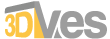 Logo, 3D, Ves, Virtual
